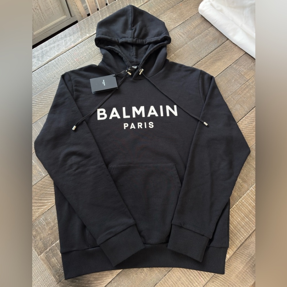 Balmain Black Hoodie